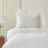 Duvet Cover Sets | Karaca Home Karaca Home Marigold Percale Embroidered 100% Turkish Cotton Duvet Cover Set, Double, White