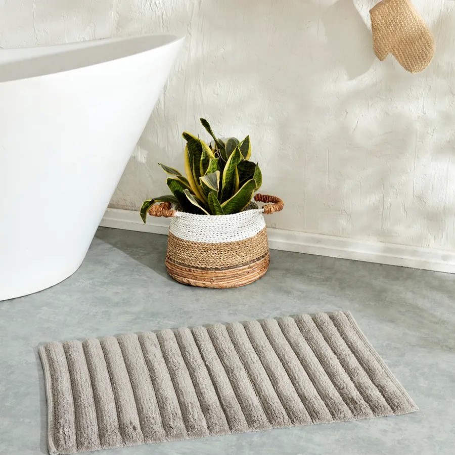 Bath Mats | Karaca Karaca Nodie Bath Mat, 50Cmx80Cm, Grey