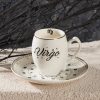 Cups & Saucers | Karaca Karaca Signs Of The Zodiac Virgo Porcelain Espresso Turkish Coffee Cup, 90Ml, Multi