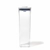 Storage Containers | Oxo Oxo Square Tall Pop Container, Small, 2.1L, White Transparent