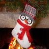 Ornaments | Karaca Home Karaca Home New Year Christmas Snowman Gift Stocking Sock Decoration, 48Cm, Multi