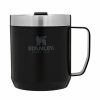 Stainless Steel Flasks | Stanley Stanley Legendary Stainless Steel Camp Mug, 0.35L, Matte Black