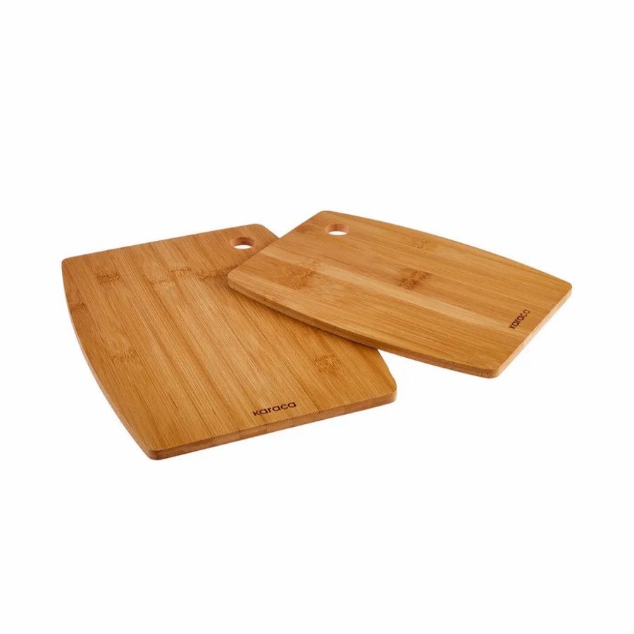 Chopping Boards | Karaca Karaca Bade 2 Piece Bamboo Chopping Board, Wood